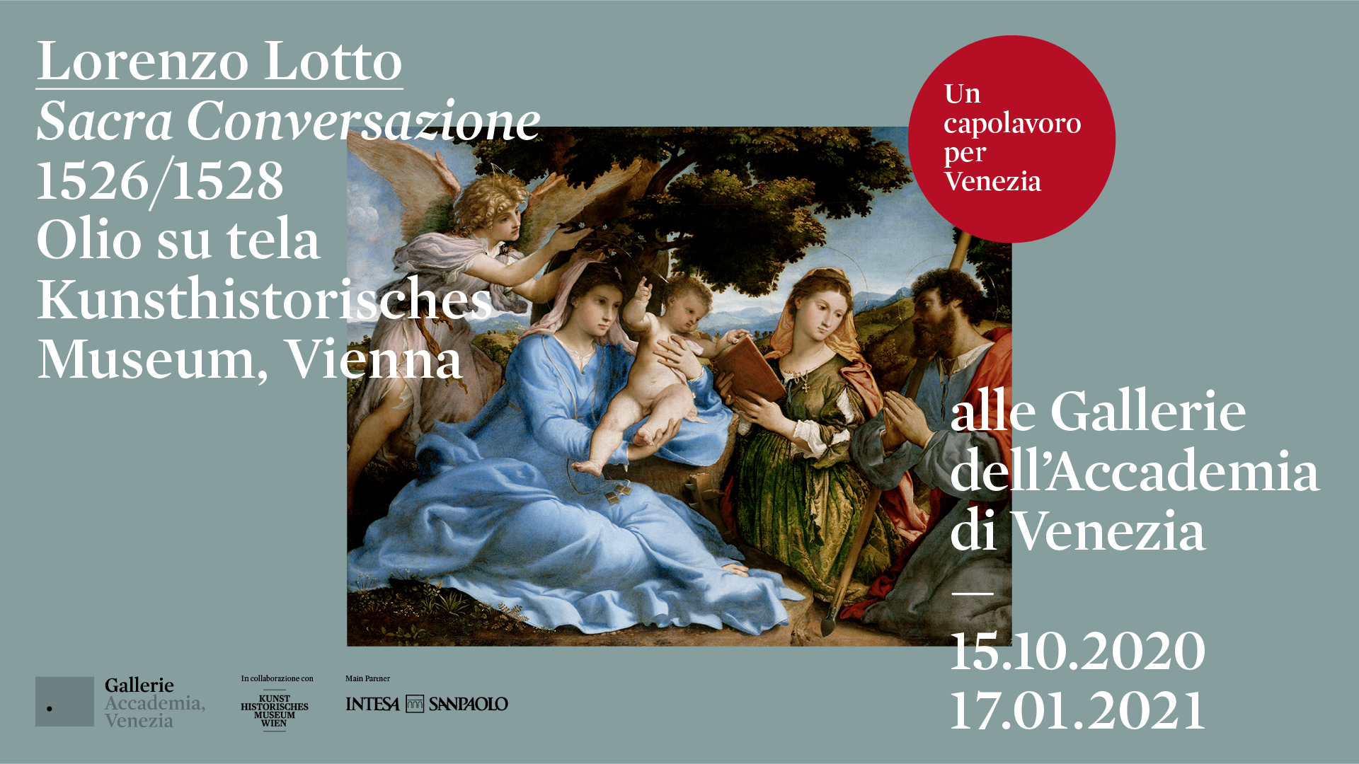 Lotto | Un capolavoro per Venezia | Dal Kunsthistorisches Museum di Vienna